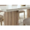 D2504 Dining Room Set w/ D12 Beige-Natural Chairs