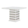 D2507 Counter Height Table w/ Hidden Storage