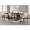 Kody Rectangular Dining Room Set w/ Cream Chairs
