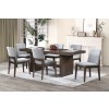 Kody Rectangular Dining Room Set w/ Stone Gray Chairs