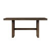 Kody Rectangular Counter Height Dining Room Set w/ Forest Green Chairs