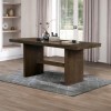 Kody Rectangular Counter Height Dining Room Set w/ Forest Green Chairs