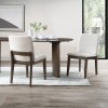 Kody Oval Dining Room Set w/ Cream Chairs
