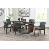 Kody Oval Dining Room Set w/ Forest Green Chairs