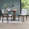 Kody Oval Dining Room Set w/ Stone Gray Chairs