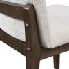 Kody Rectangular Dining Room Set w/ Cream Chairs