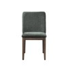 Kody Forest Green Upholstered Side Chair (Set of 2)