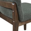 Kody Forest Green Upholstered Side Chair (Set of 2)