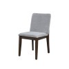 Kody Stone Gray Upholstered Side Chair (Set of 2)