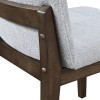Kody Stone Gray Upholstered Side Chair (Set of 2)