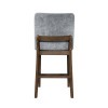 Kody Rectangular Counter Height Dining Room Set w/ Stone Gray Chairs