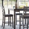 Bridson 5-Piece Square Counter Height Dining Set