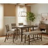 D4355 Counter Height Dining Set w/ Bench