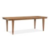 Lindon Dining Room Set w/ Paper Cord Chairs and Bench