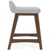 Lyncott Light Gray Counter Height Chair (Set of 2)