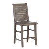 Willow Counter Height Chair (Distressed Gray) (Set of 2)