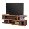 Lifestyle 74 Inch Open S Console (Fruitwood)