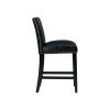 Francesca Counter Height Dining Room Set w/ Meridian Black Chairs