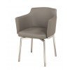 Dusty Swivel Arm Chair (Grey) (Set of 2)