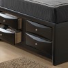 Marilla Black Storage Bed