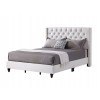 G1918 White Upholstered Bed