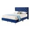 G1924 Navy Upholstered Bed