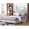 G1925 Gray Upholstered Bed