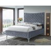 G1945 Gray Upholstered Bed