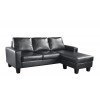 G213 Sofa Chaise (Black)