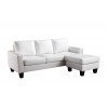 G217 Sofa Chaise (White)