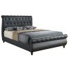 G2563 Upholstered Sleigh Bed