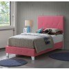 G2617 Pink Upholstered Youth Bed