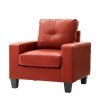 Newbury Club Chair (Red)