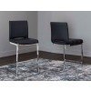 Dyane Black Counter Height Chair (Set of 2)
