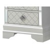 Verona Silver Champagne Panel Bed