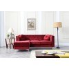 Pompano Living Room Set (Burgundy)