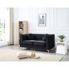 Delray Living Room Set (Black)