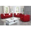 Miami Living Room Set (Red)
