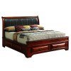 G8850C Upholstered Storage Bed