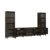Sutton Entertainment Wall w/ 85 Inch Console