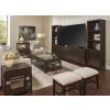 Sutton Entertainment Wall w/ 85 Inch Console