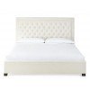 Isadora Upholstered Bed (White)