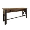 Loft Brown Counter Height Sofa Table