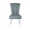 Iris Side Chair (Gray) (Set of 2)