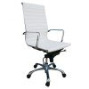Comfy White High Back Office Chair