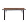 Joplin Walnut and Ebony Dining Room Table
