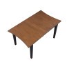 Joplin Walnut and Ebony Dining Room Table