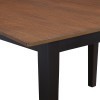 Joplin Walnut and Ebony Dining Room Table