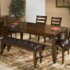 Kona Dining Room Set w/ Parsons Chairs