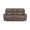 Hancock Bette Hazel Zero Gravity Power Reclining Console Loveseat w/ Power Headrest and Power Lumbar